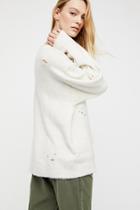 Ripped And Torn Cashmere Pullover By Free People